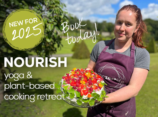 New for 2025 - Nourish: Yoga and Plant-based Cooking Retreat